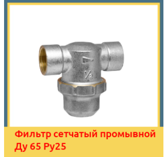 Фильтр сетчатый промывной Ду 65 Ру25 в Талдыкоргане