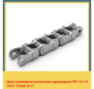 Цепь приводная роликовая однорядная ПР-12,7-9 ГОСТ 13568-2017 в Талдыкоргане