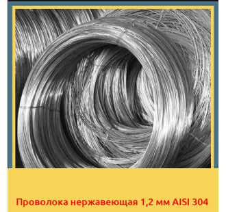 Проволока нержавеющая 1,2 мм AISI 304 в Талдыкоргане