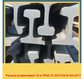 Рельсы усовиковые 10 м УР65 ТС 05757676-44-2017 в Талдыкоргане