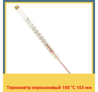 Термометр керосиновый 100 °С 103 мм в Талдыкоргане