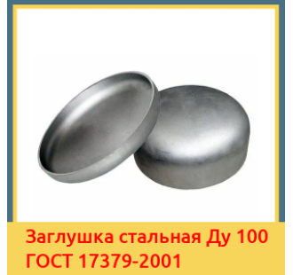 Заглушка стальная Ду 100 ГОСТ 17379-2001 в Талдыкоргане