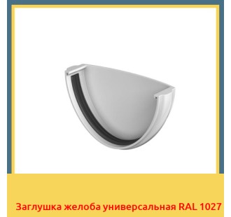 Заглушка желоба универсальная RAL 1027 в Талдыкоргане